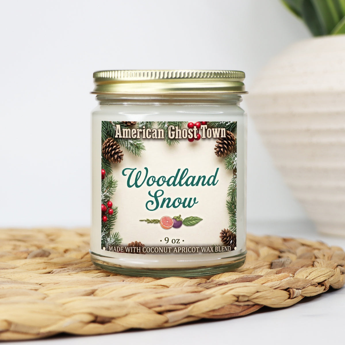 Candle Clear Jar 9oz