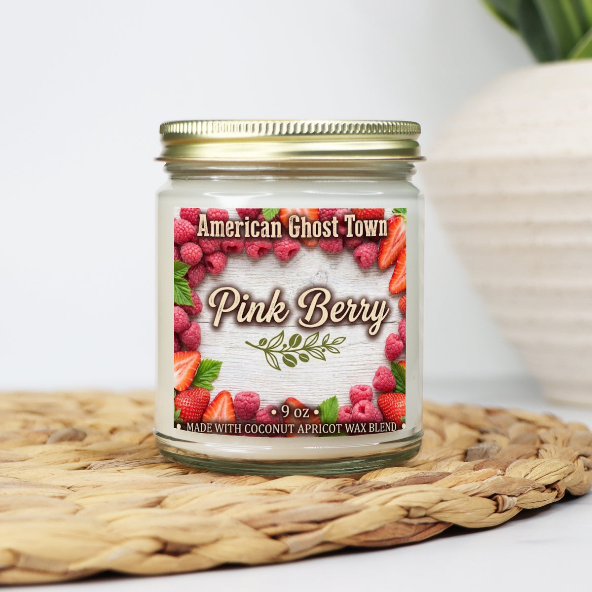 Candle Clear Jar 9oz