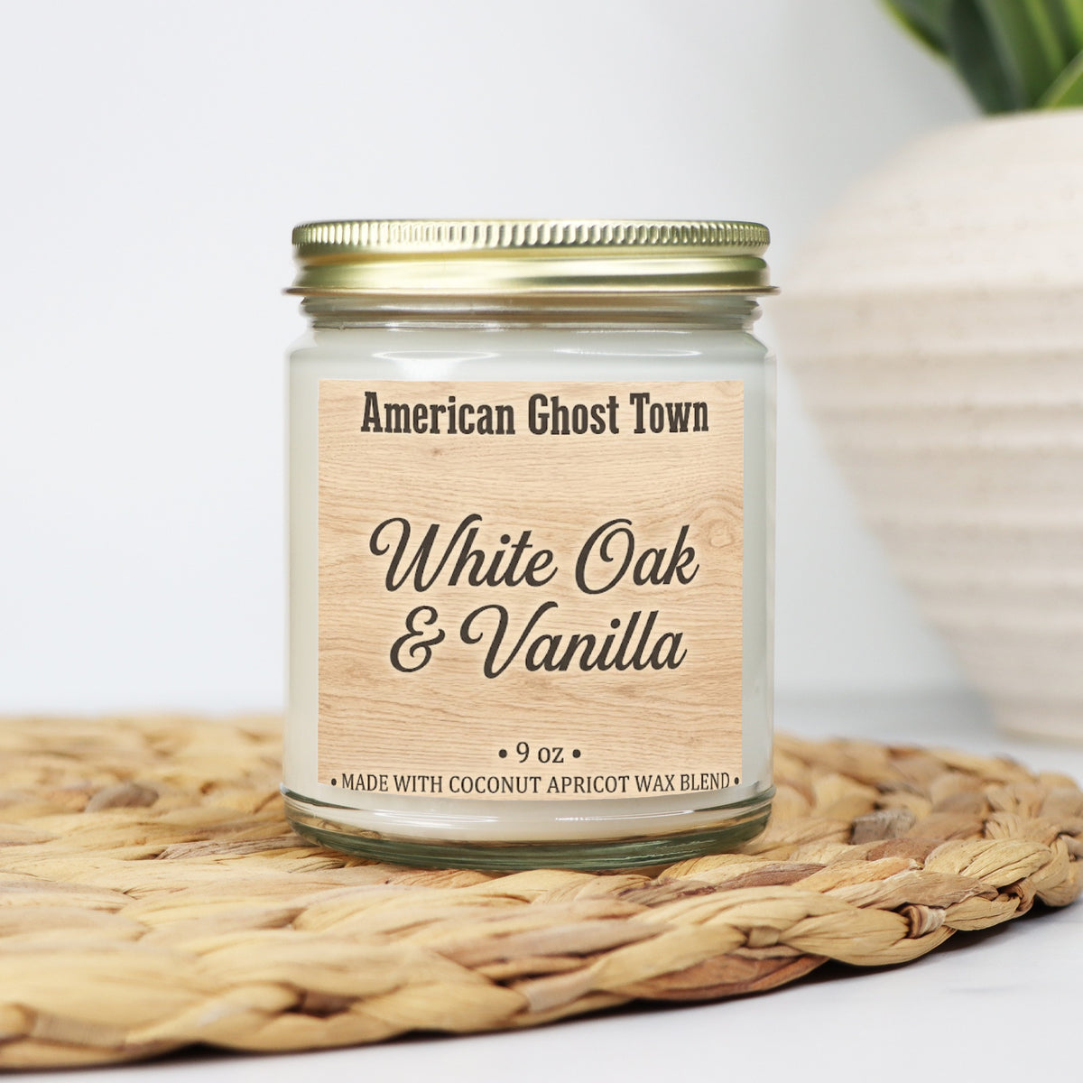 Candle Clear Jar 9oz