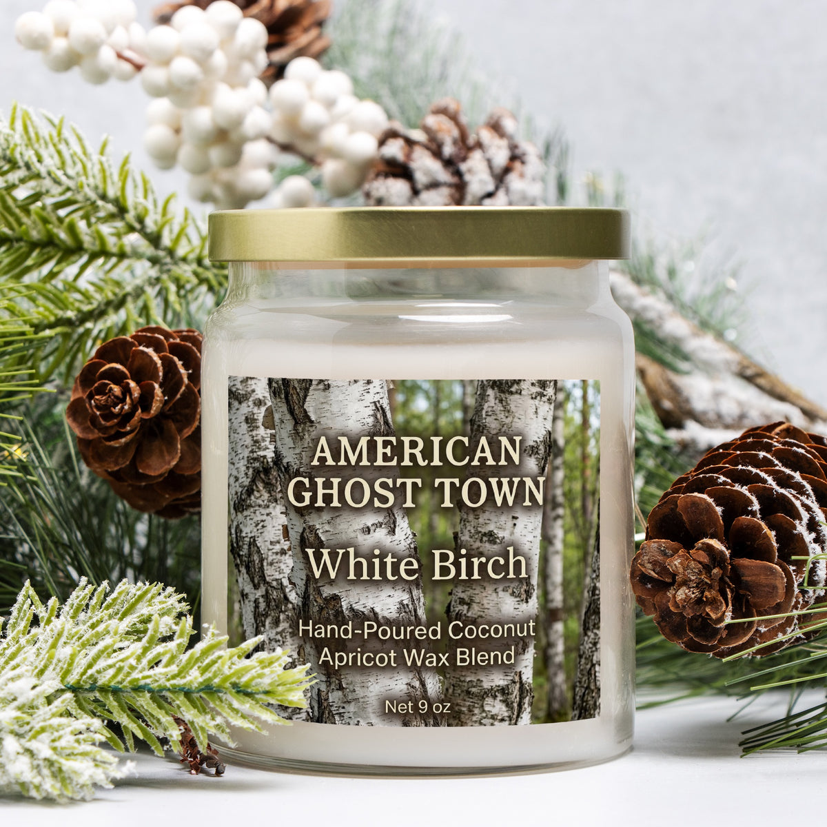 Candle Apothecary Jar 9oz