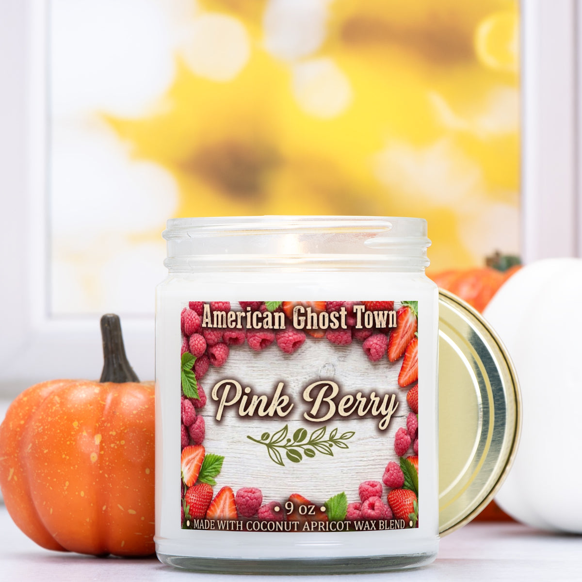 Candle Clear Jar 9oz