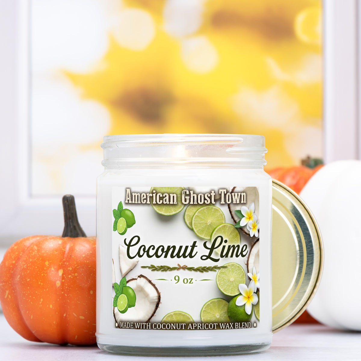 Candle Clear Jar 9oz