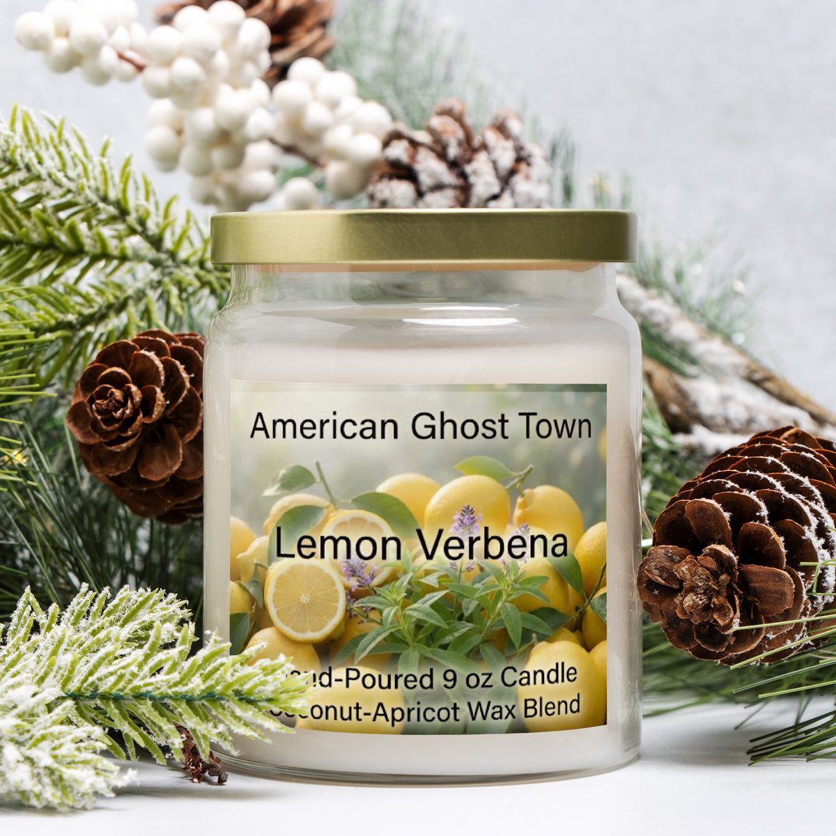 Candle Apothecary Jar 9oz