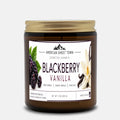 Candle Amber Jar 9oz