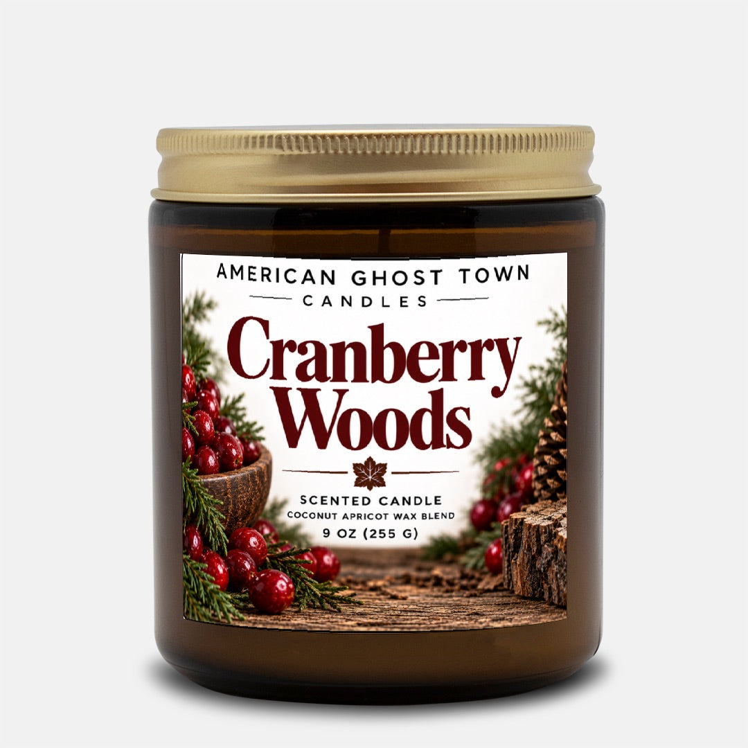 Candle Amber Jar 9oz