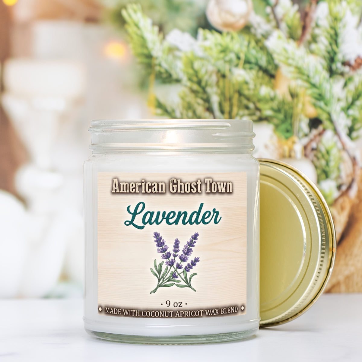 Candle Clear Jar 9oz