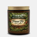 Candle Amber Jar 9oz