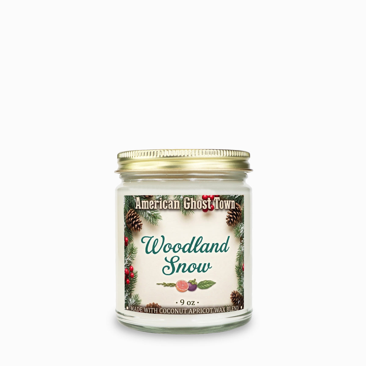 Candle Clear Jar 9oz