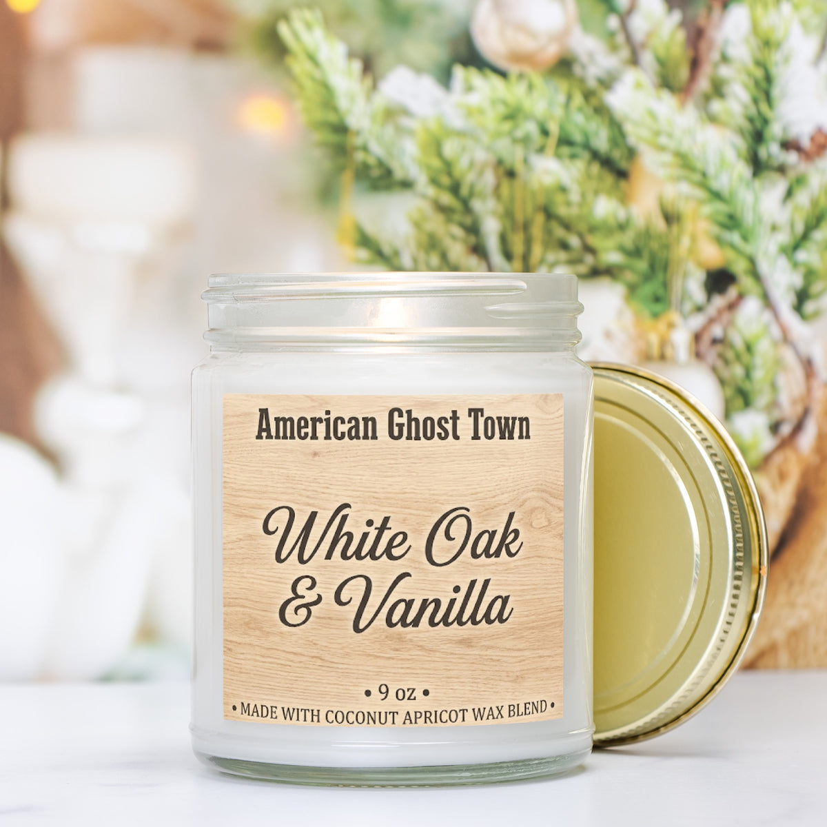 Candle Clear Jar 9oz