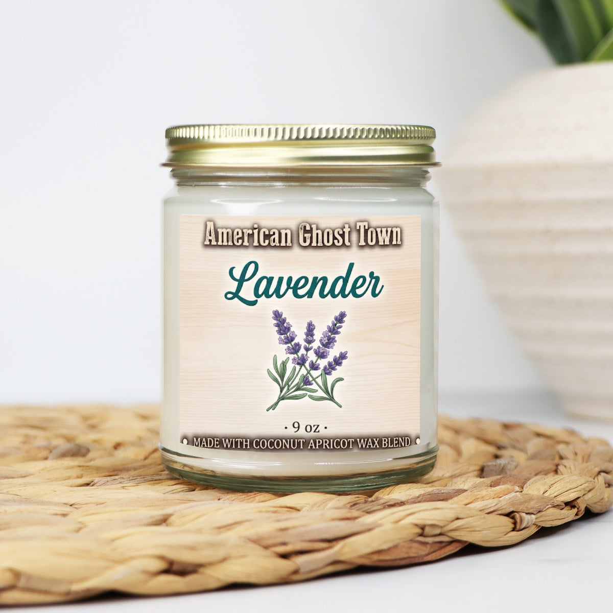 Candle Clear Jar 9oz