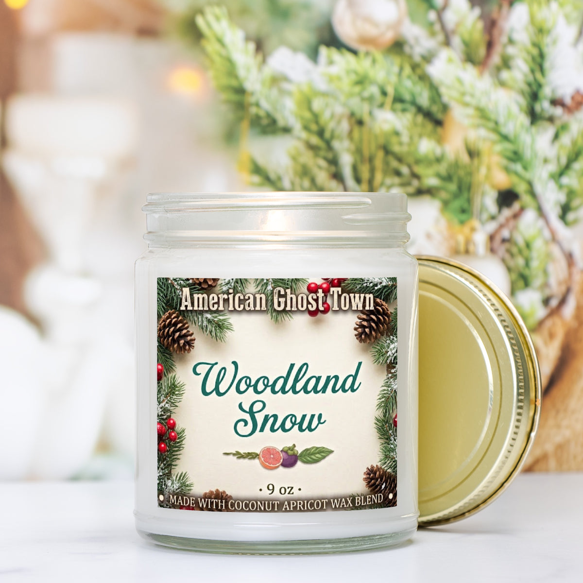 Candle Clear Jar 9oz