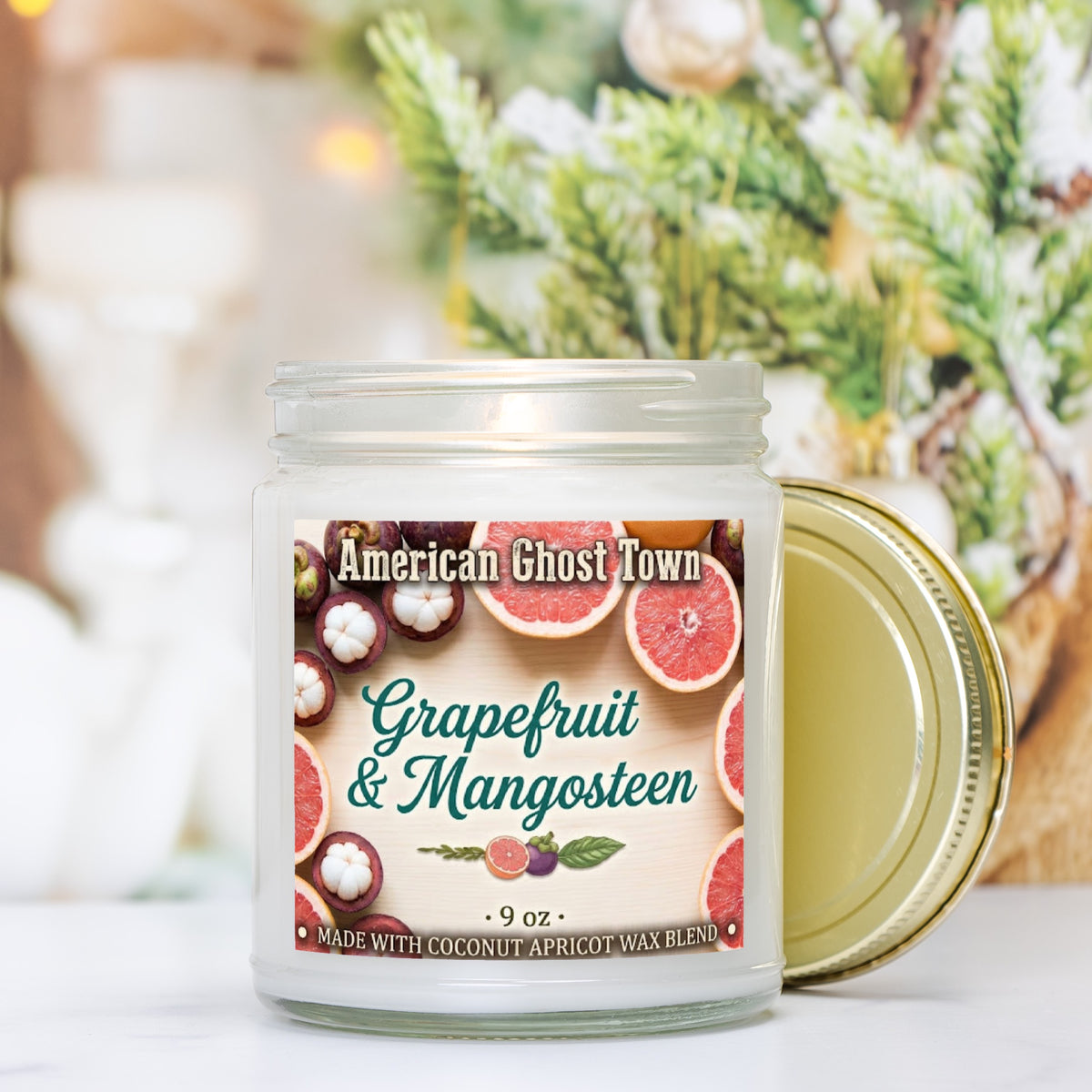 Candle Clear Jar 9oz
