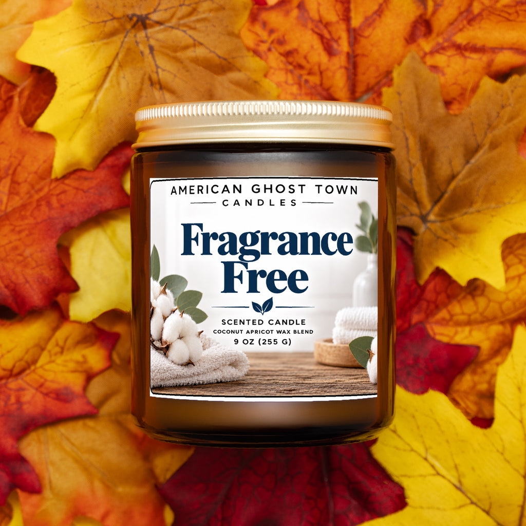 Candle Amber Jar 9oz