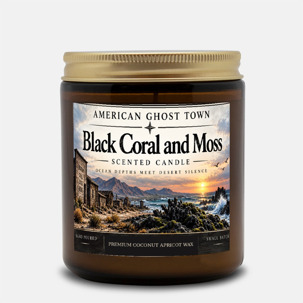 Candle Amber Jar 9oz