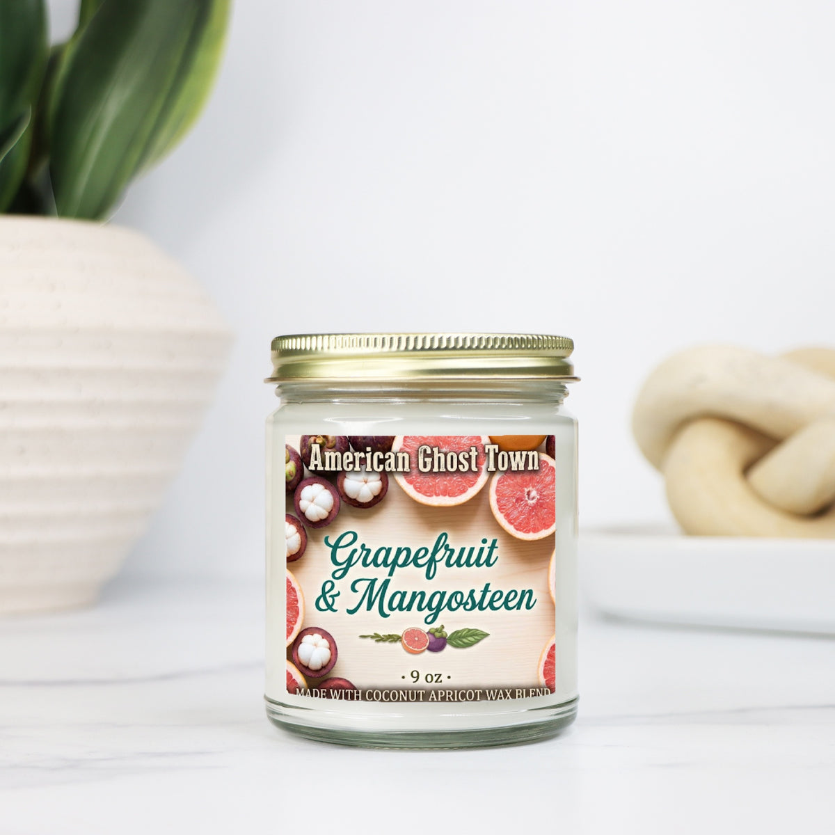 Candle Clear Jar 9oz