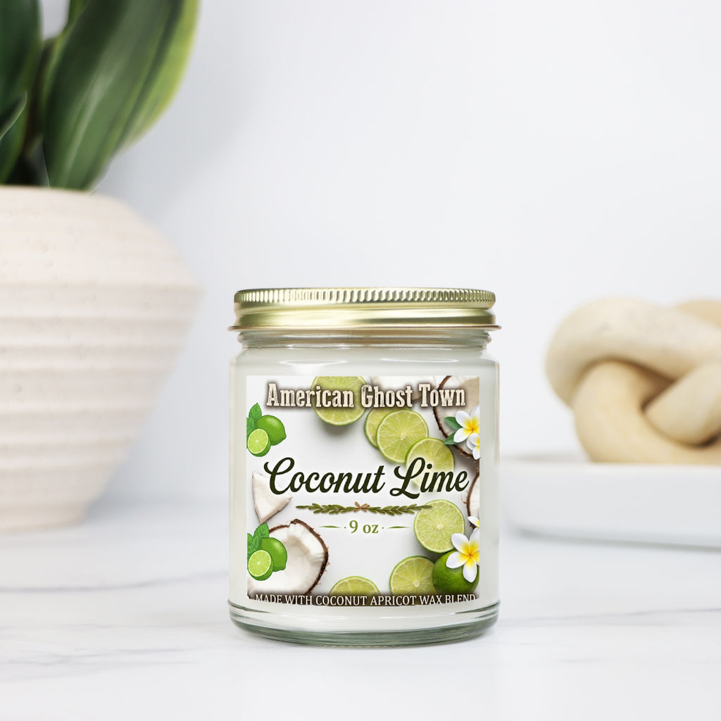 Candle Clear Jar 9oz