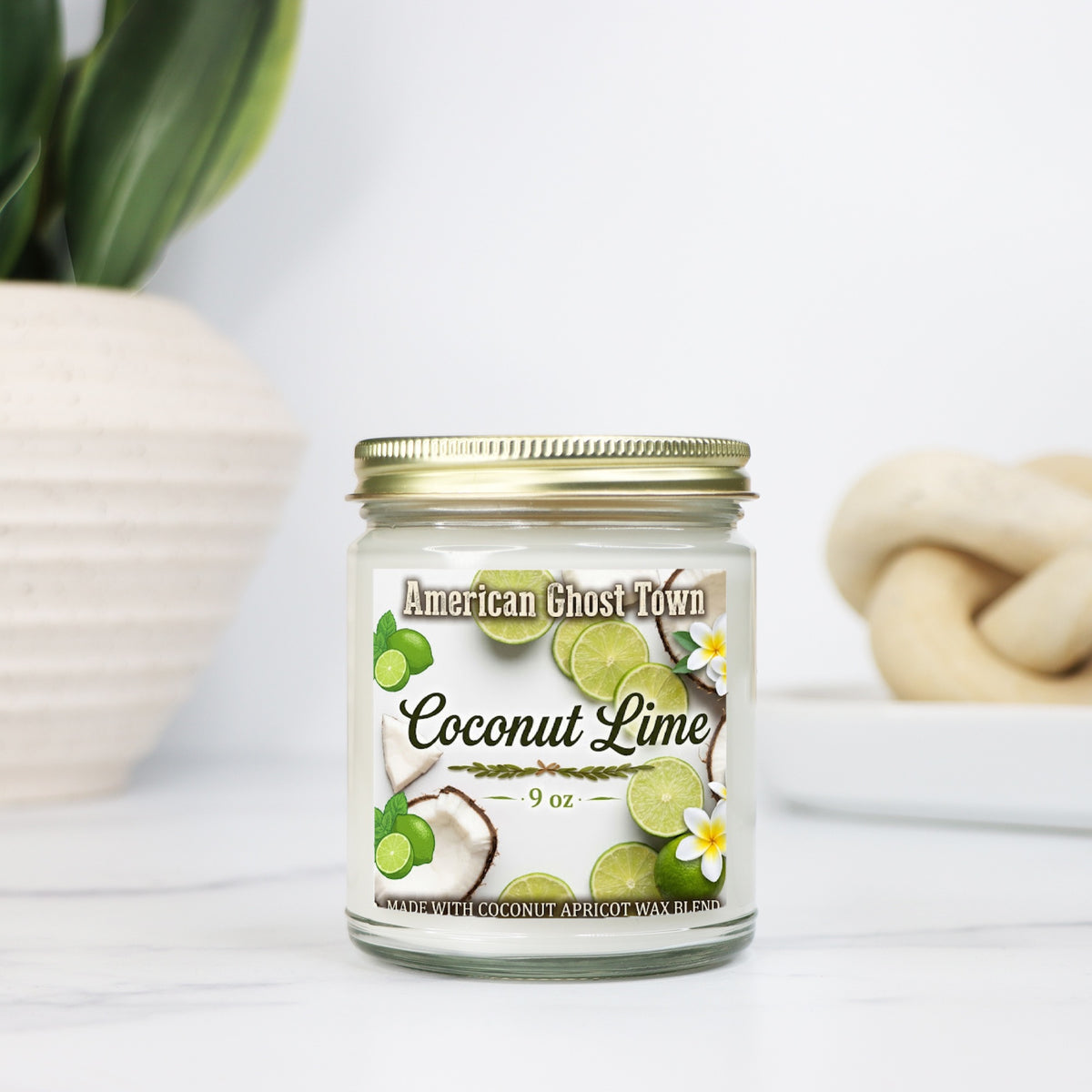 Candle Clear Jar 9oz