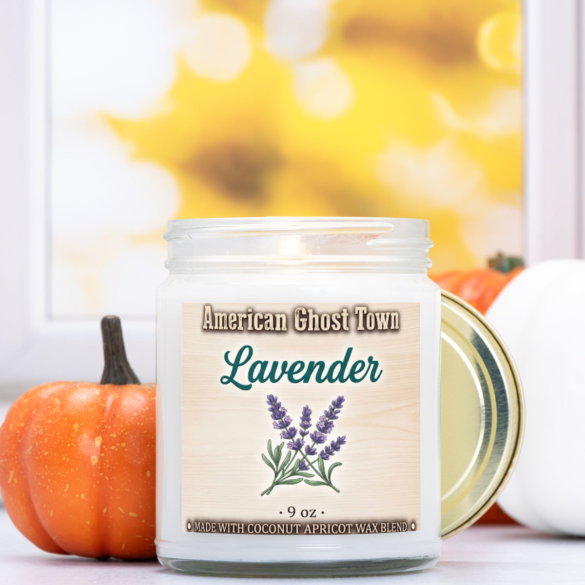 Candle Clear Jar 9oz