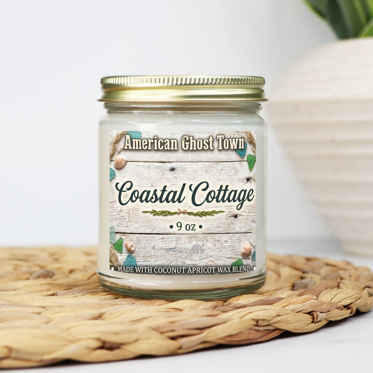 Candle Clear Jar 9oz
