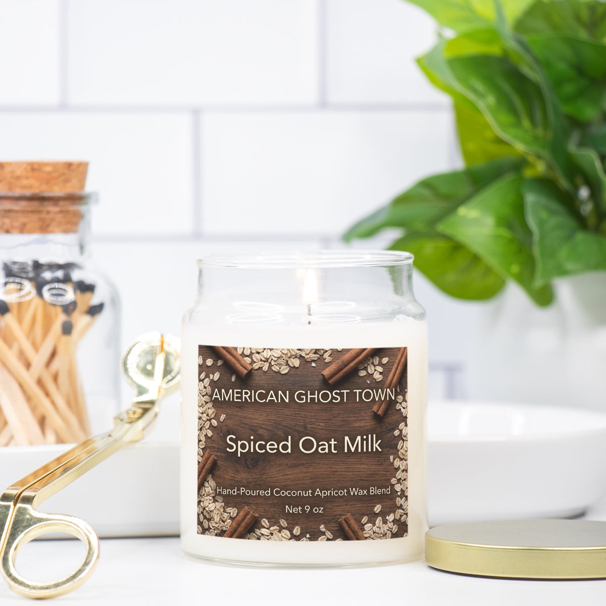 Candle Apothecary Jar 9oz