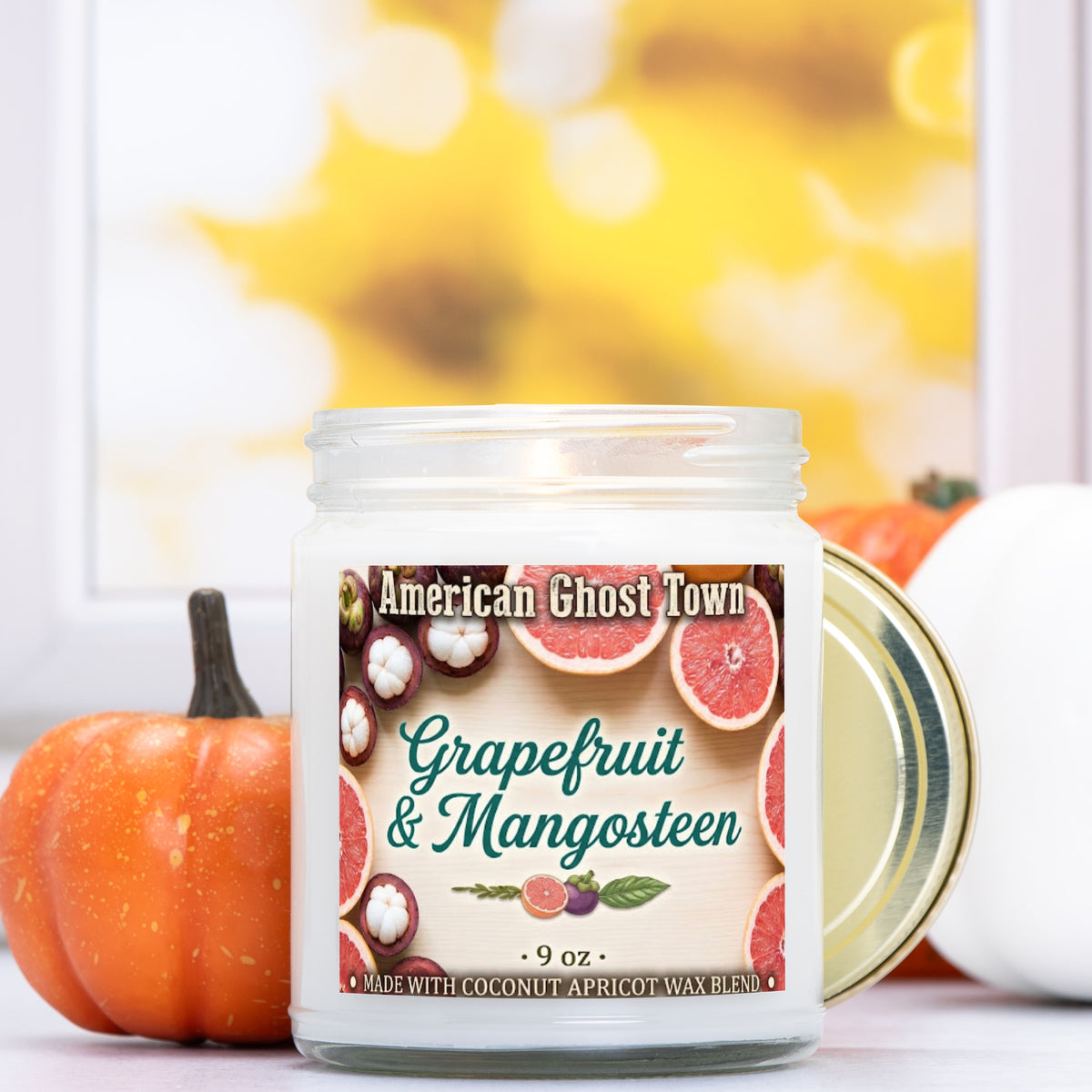 Candle Clear Jar 9oz