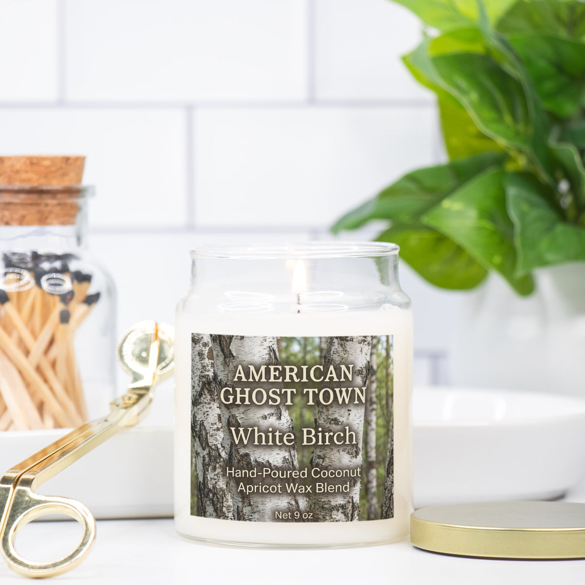 Candle Apothecary Jar 9oz