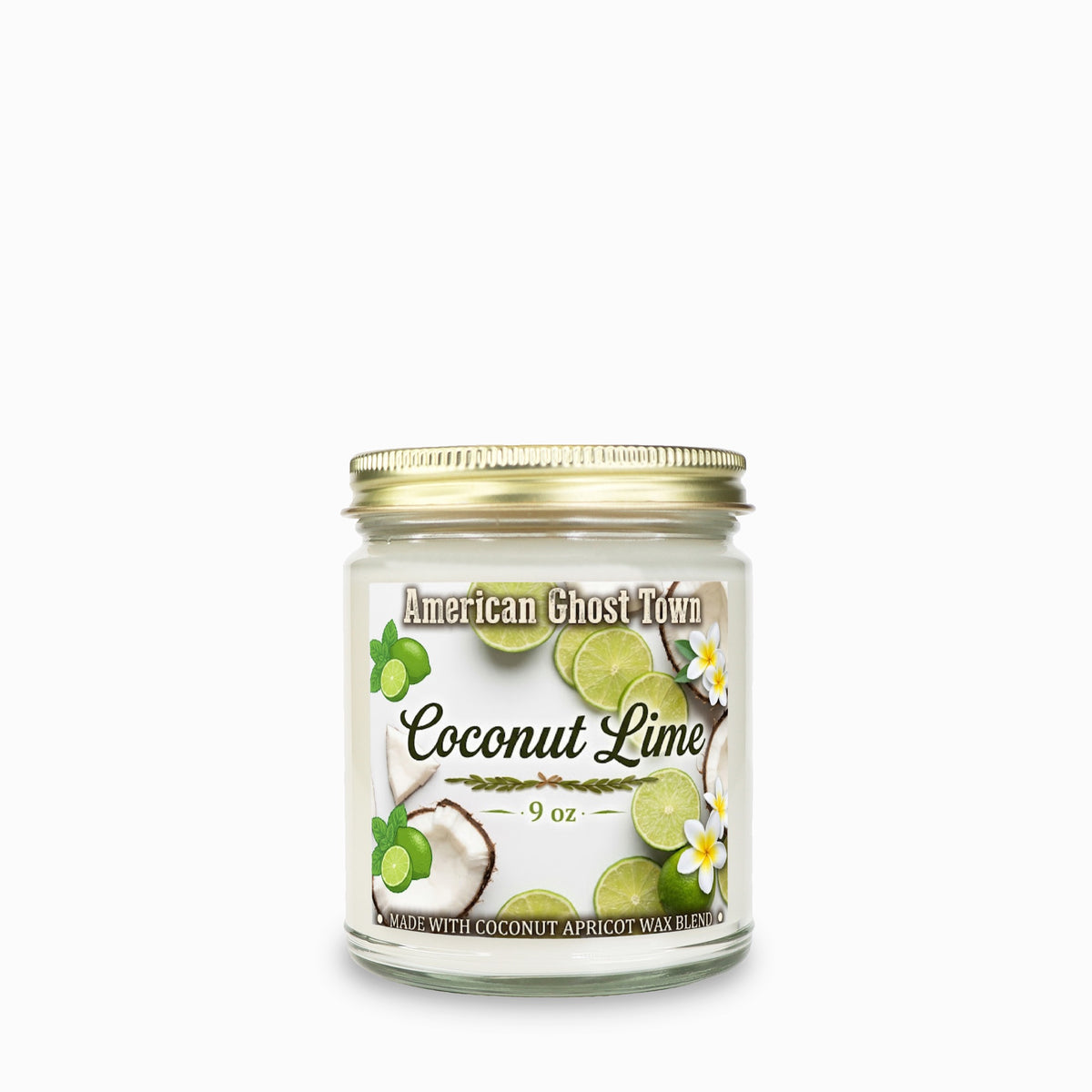 Candle Clear Jar 9oz