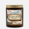 Candle Amber Jar 9oz