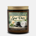 Candle Amber Jar 9oz