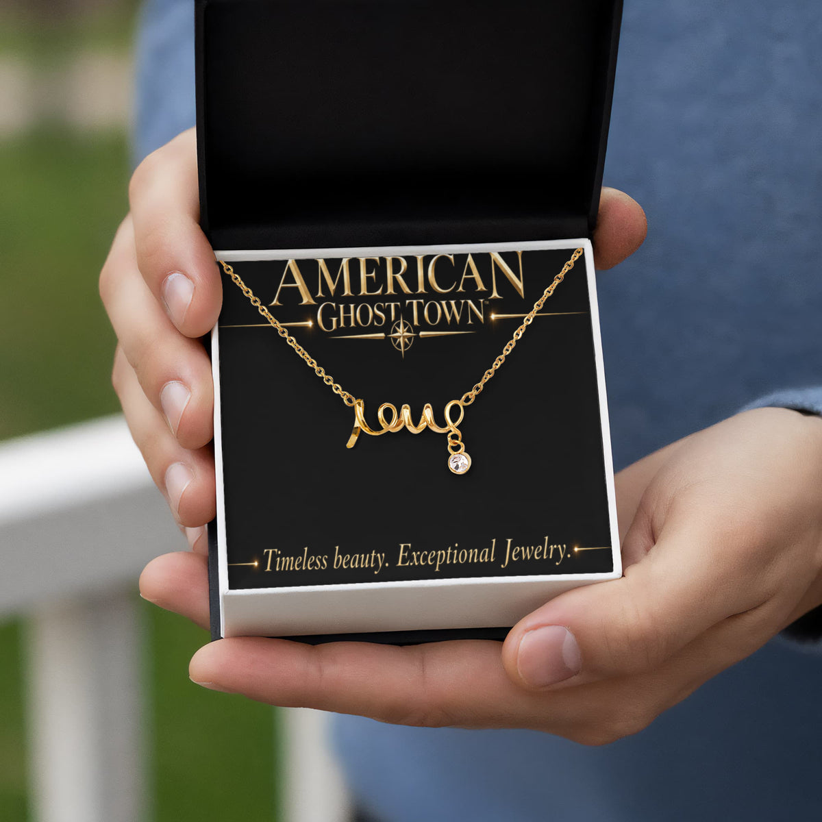 Scripted Love Necklace