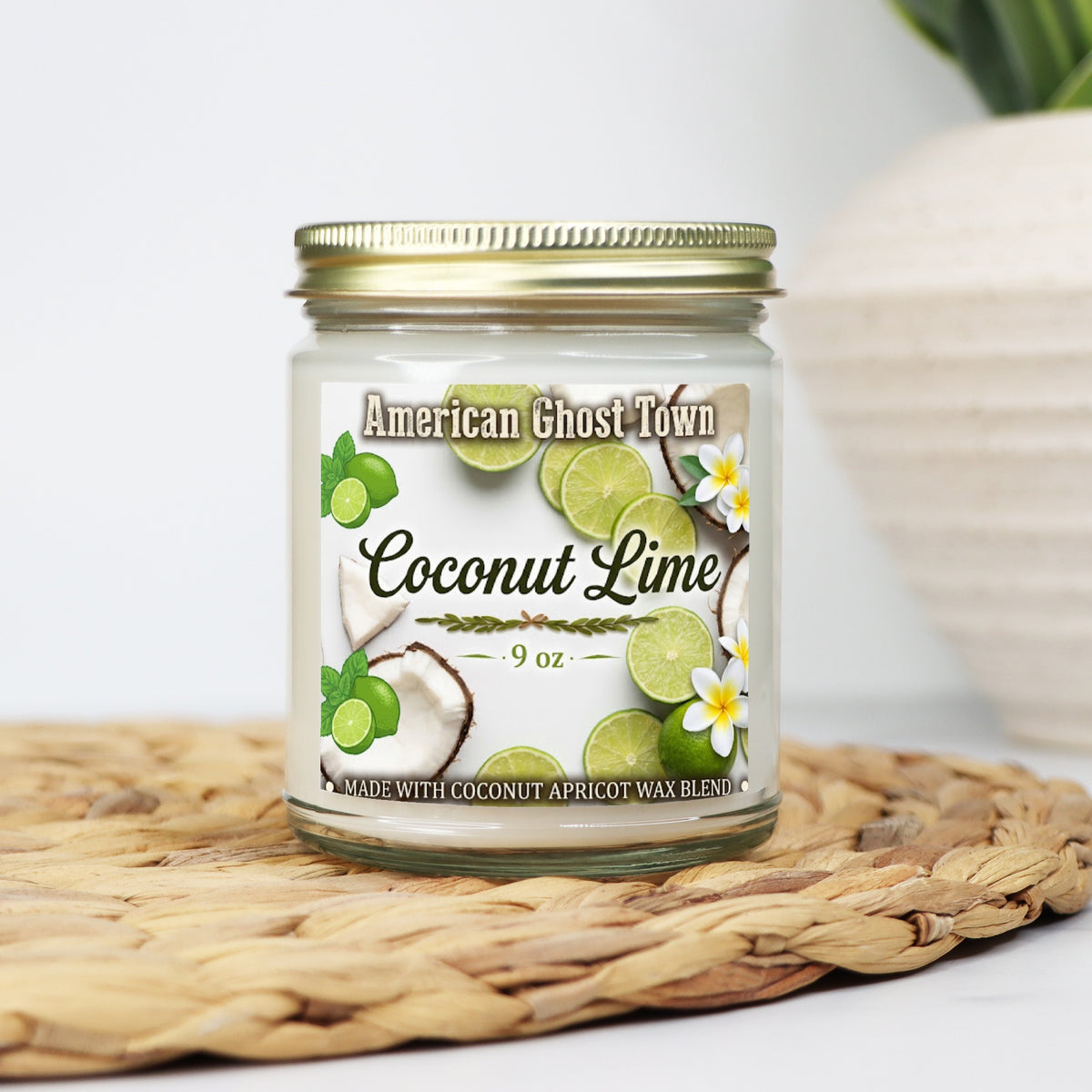 Candle Clear Jar 9oz