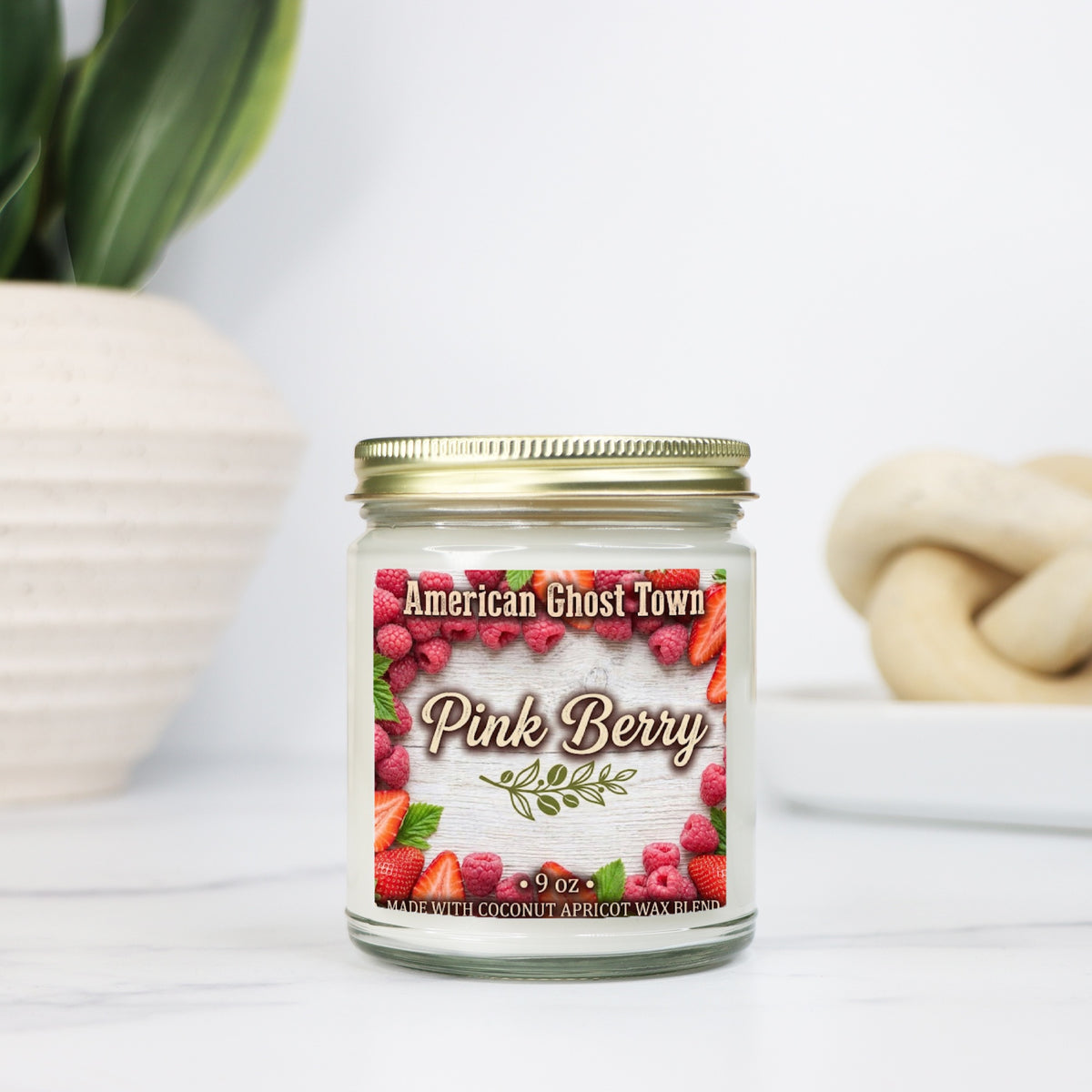 Candle Clear Jar 9oz