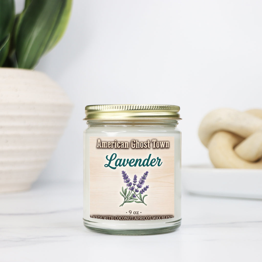 Candle Clear Jar 9oz