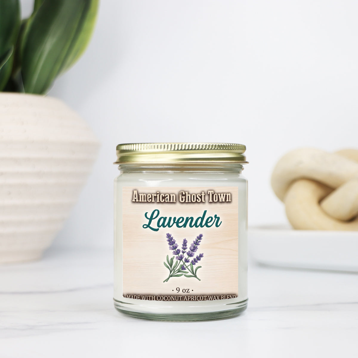 Candle Clear Jar 9oz