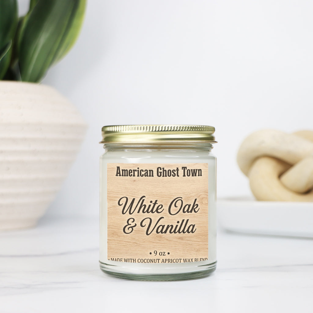 Candle Clear Jar 9oz