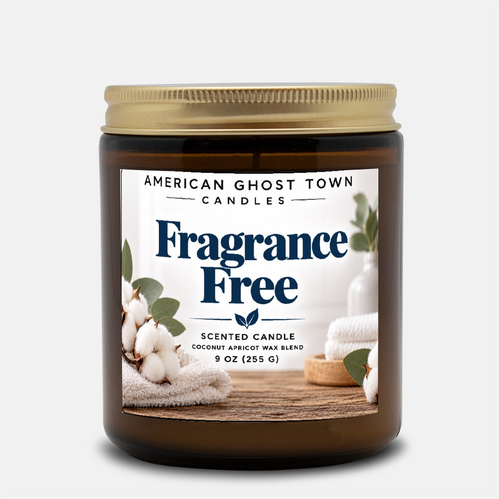 Candle Amber Jar 9oz